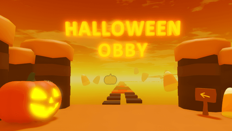 Halloween Obby 2025 – скріншот 1
