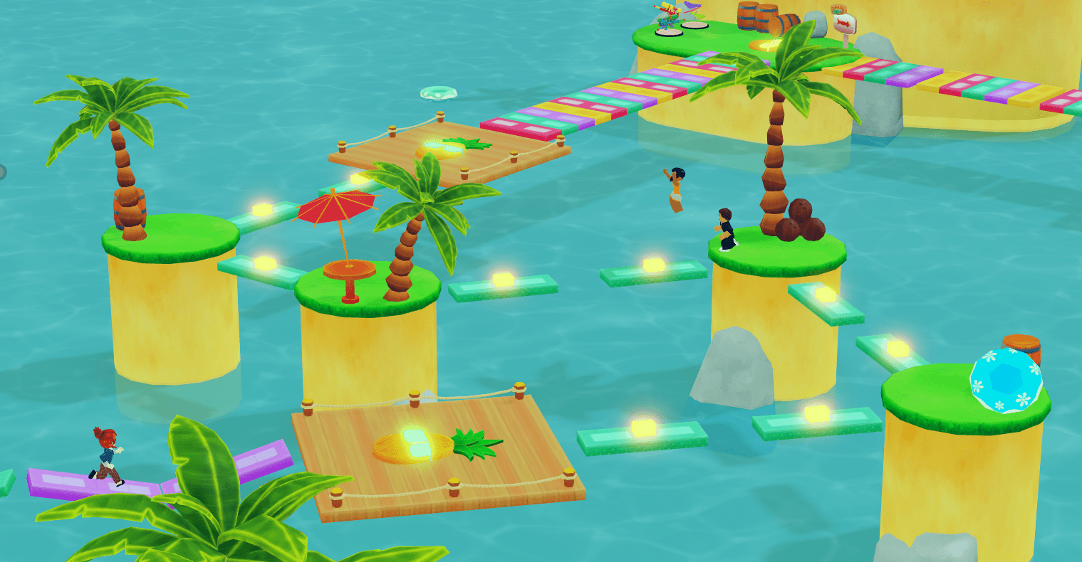 Скріншот гри Summer Obby 2026
